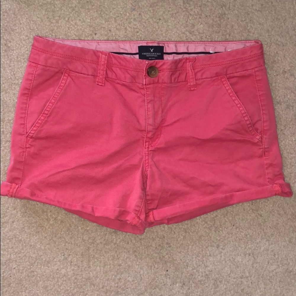 American Eagle Stretch Midi Shorts